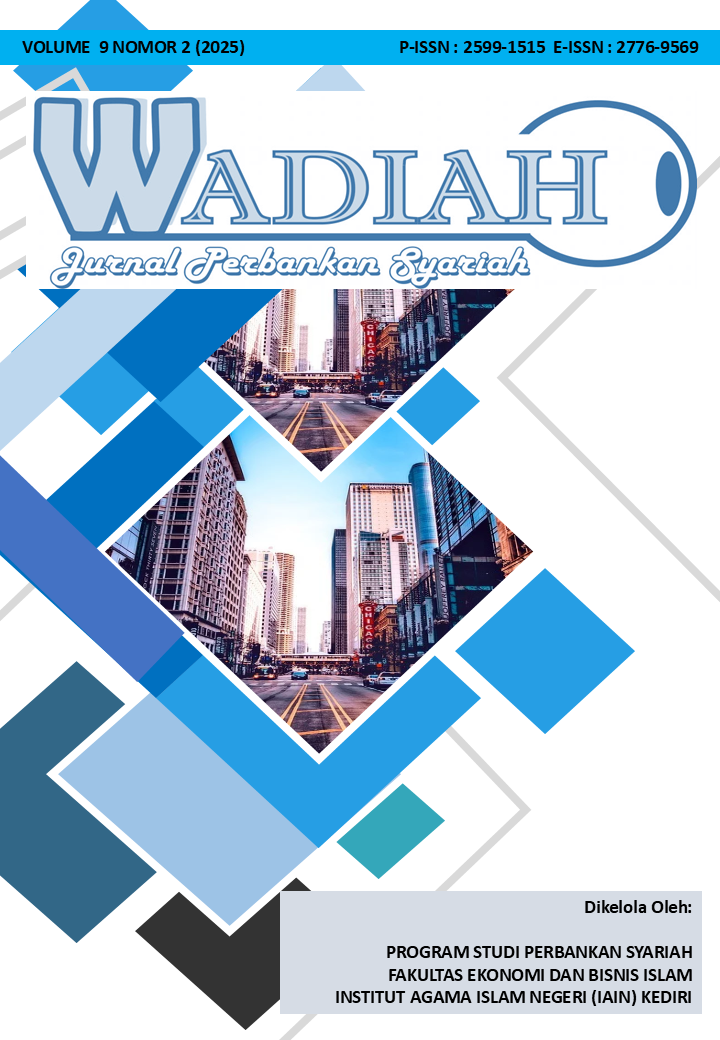 					View Vol. 9 No. 2 (2025): Wadiah: Jurnal Perbankan Syariah
				